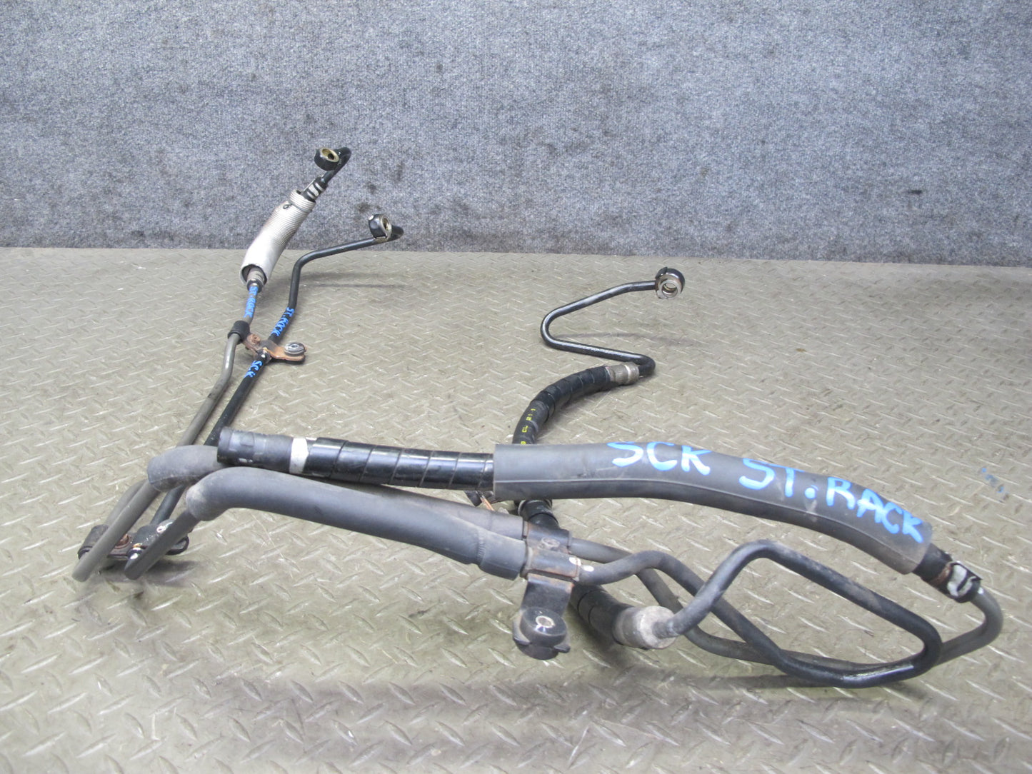 02-10 Lexus Z40 SC430 Power Steering Pressure Line Hose Pipe Set OEM