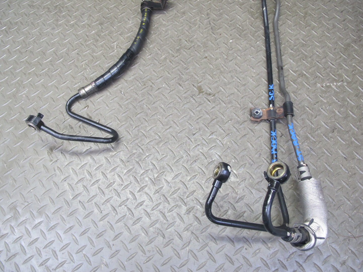02-10 Lexus Z40 SC430 Power Steering Pressure Line Hose Pipe Set OEM