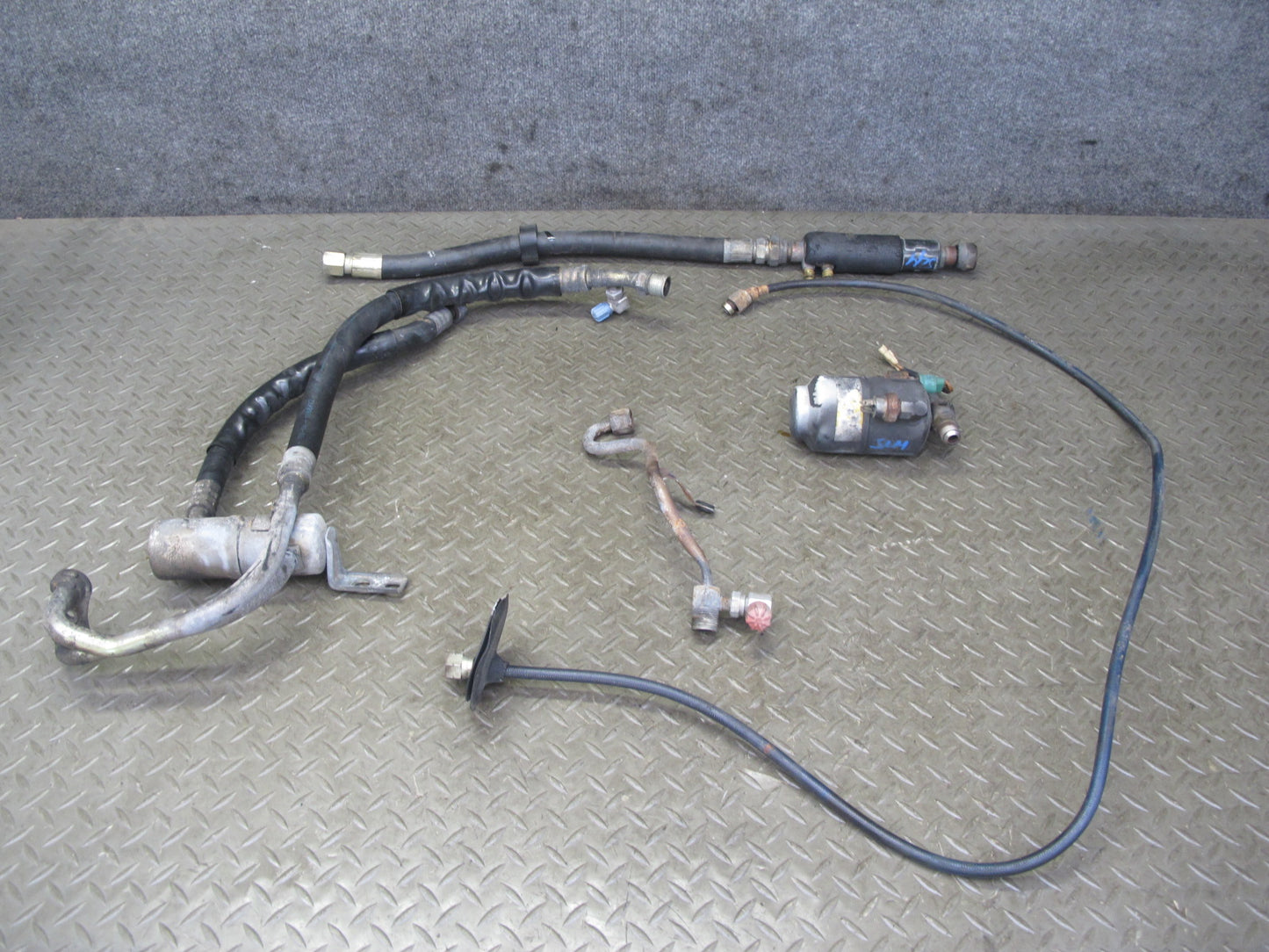 73-85 Mercedes R107 Sl-class A/C Air Condition Hose Pipe Line Dryer Set OEM