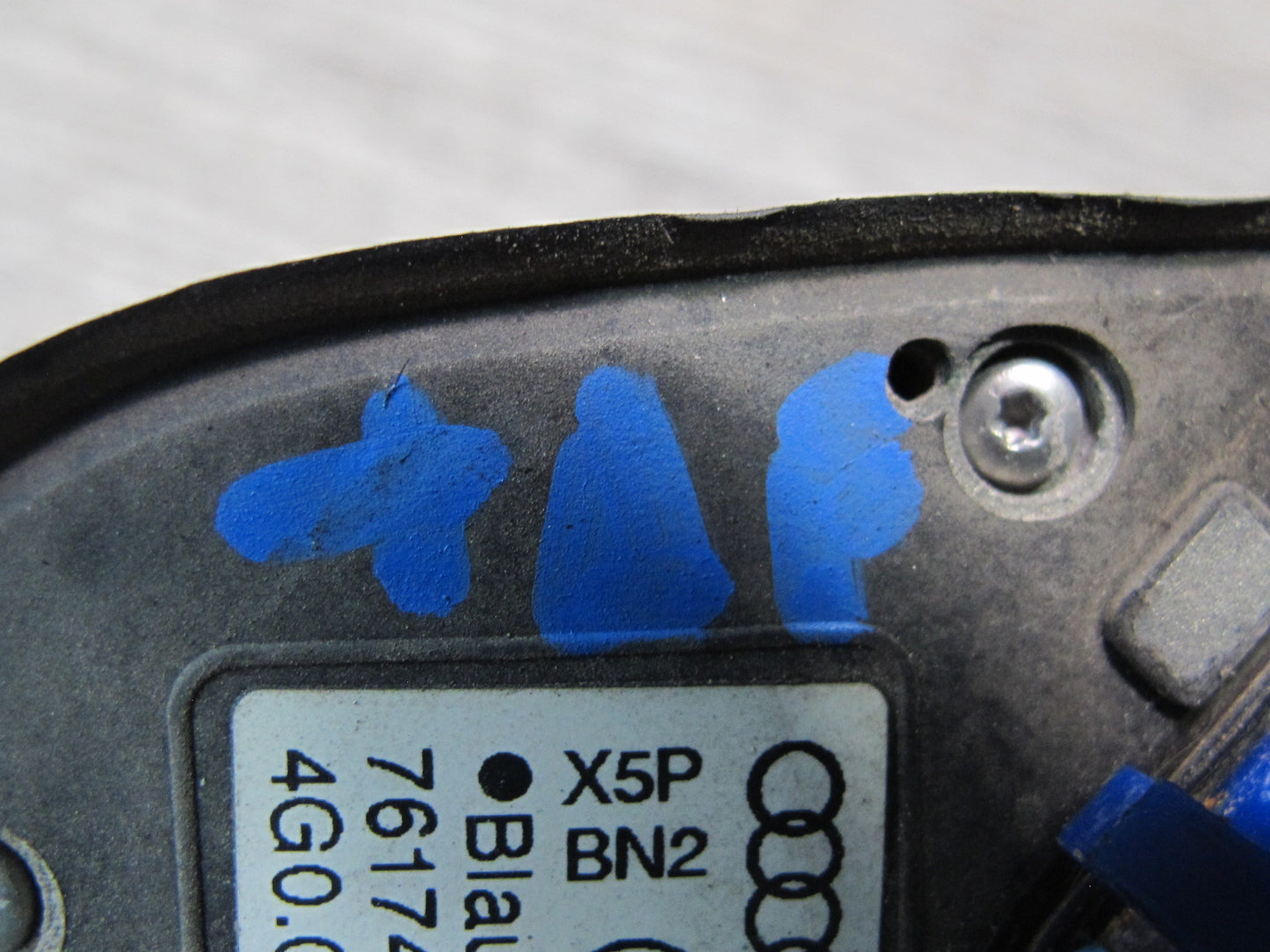 13-16 Audi S5 S4 Exterior Roof Shark FIN Antenna Estoril Blue 4G0035503J OEM