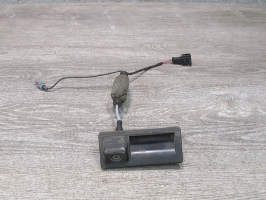 10-16 Audi S5 A4 S4 B8 Rear Trunk Lid Release Handle w Camera 5N0827566AA OEM