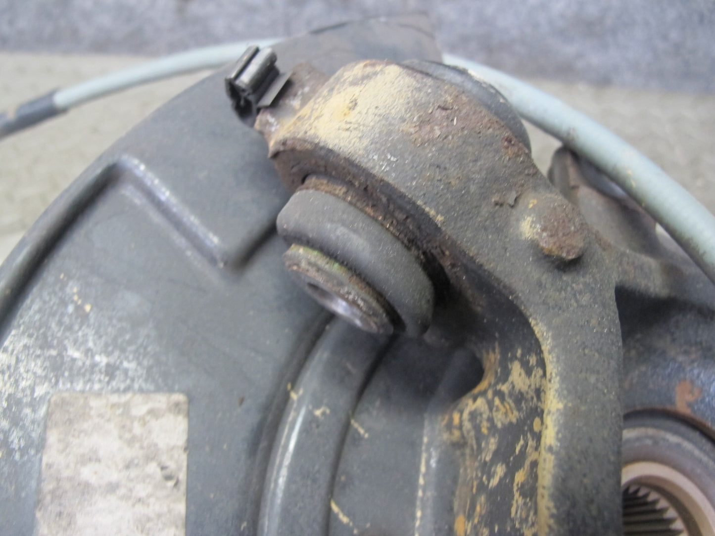 01-06 BMW E46 M3 S54 Rear Right Spindle Knuckle Wheel Hub Bearing Trailing Arm
