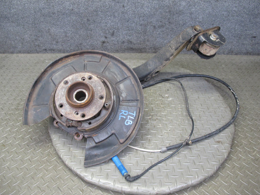 01-06 BMW E46 M3 S54 Rear Left Spindle Knuckle Wheel Hub Bearing Trailing Arm