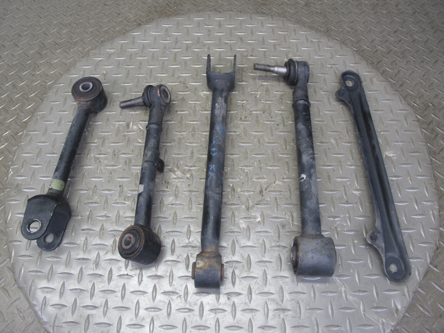 10-15 Lexus IS350 IS250 RWD Conv Set of 5 Rear Right Suspension Control Arm OEM