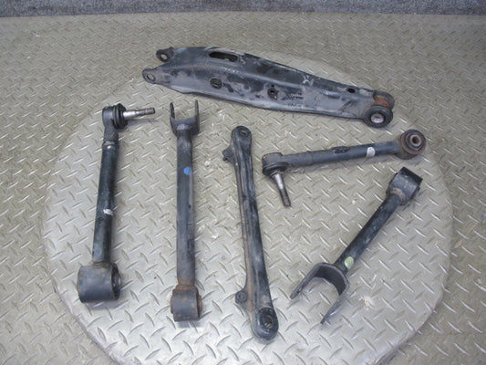 10-15 Lexus IS350 IS250 RWD Conv Set of 6 Rear Left Suspension Control Arm OEM