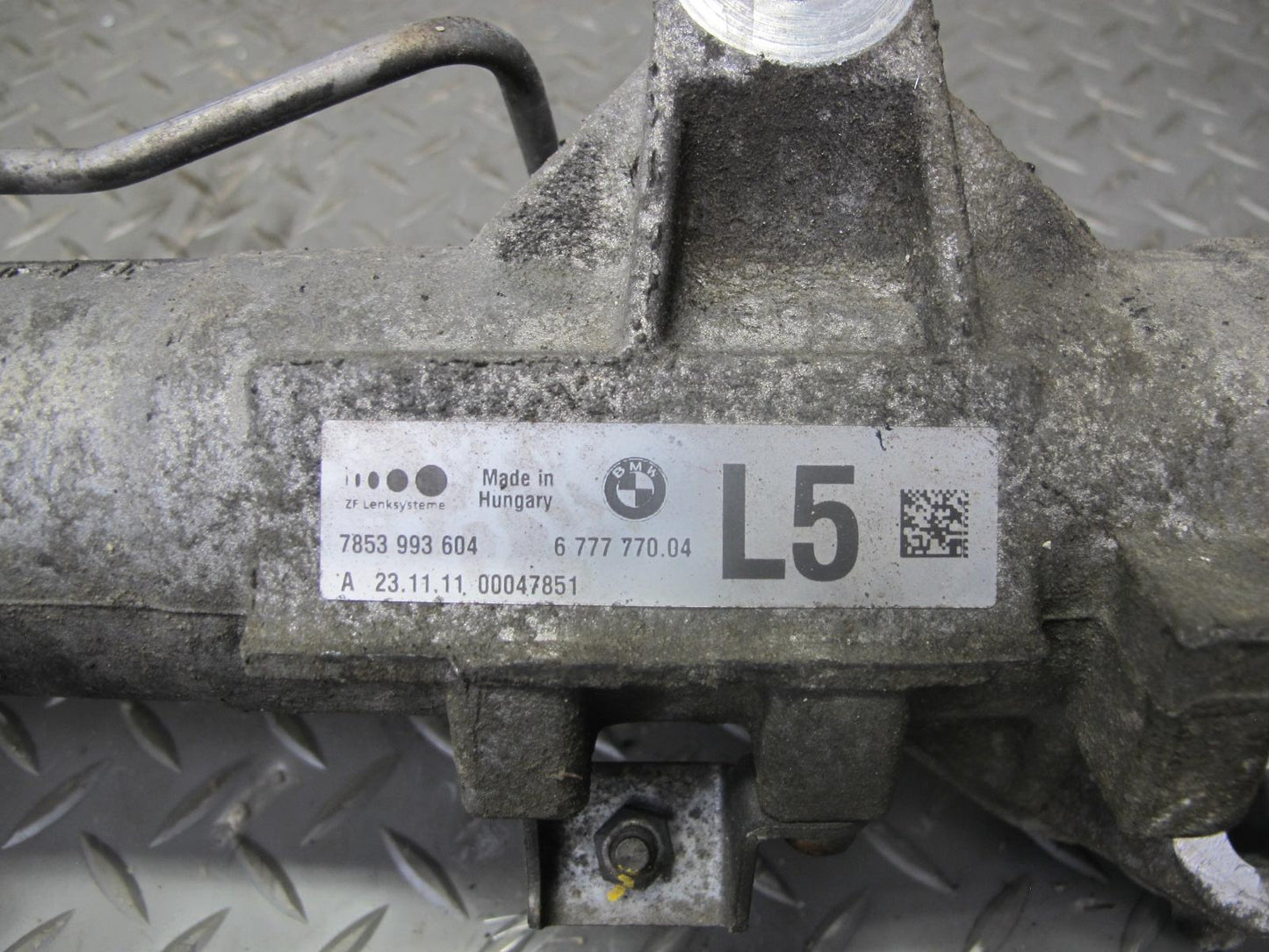 11-16 BMW F12 F13 F10 550i AWD Power Steering Gear Rack & Pinion 103K Miles OEM