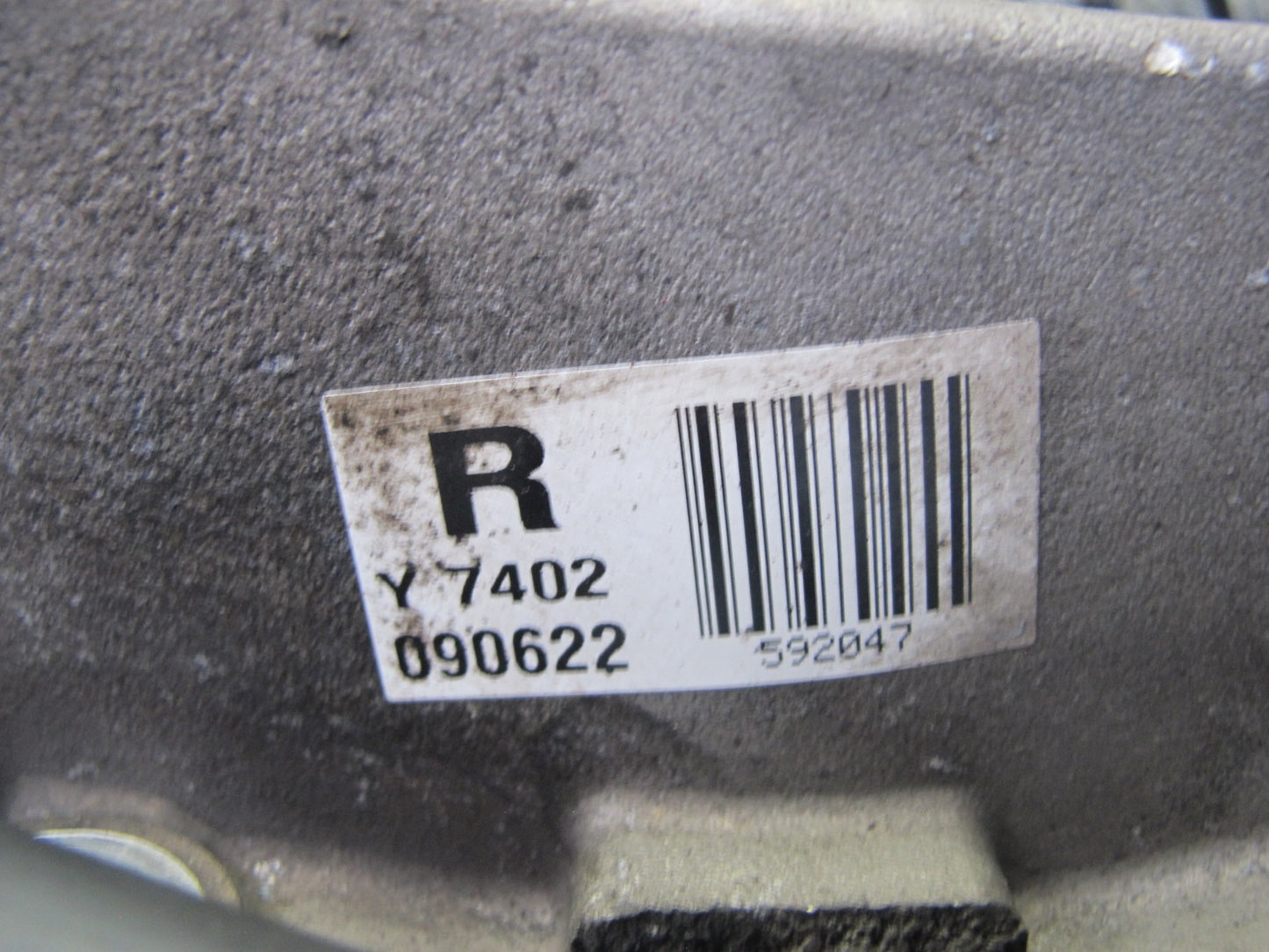 06-14 Lexus GSE20L IS250 RWD Rear Right Spindle Knuckle Wheel Hub Bearing OEM