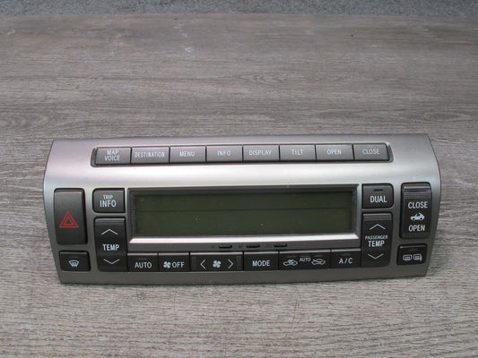 02-08 Lexus Z40 SC430 A/C Heater Climate Control Switch Panel 55900-24260 OEM