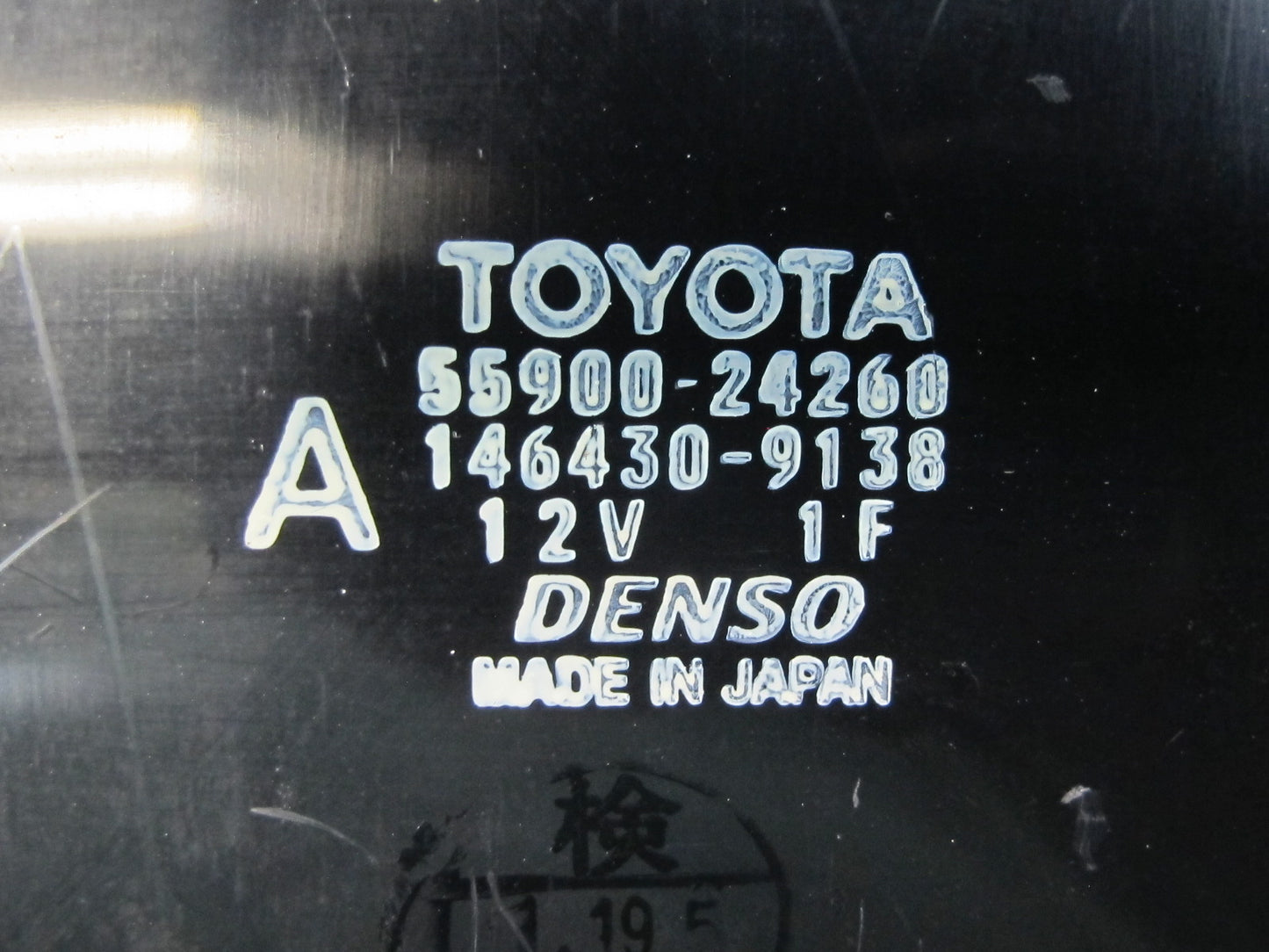 02-08 Lexus Z40 SC430 A/C Heater Climate Control Switch Panel 55900-24260 OEM