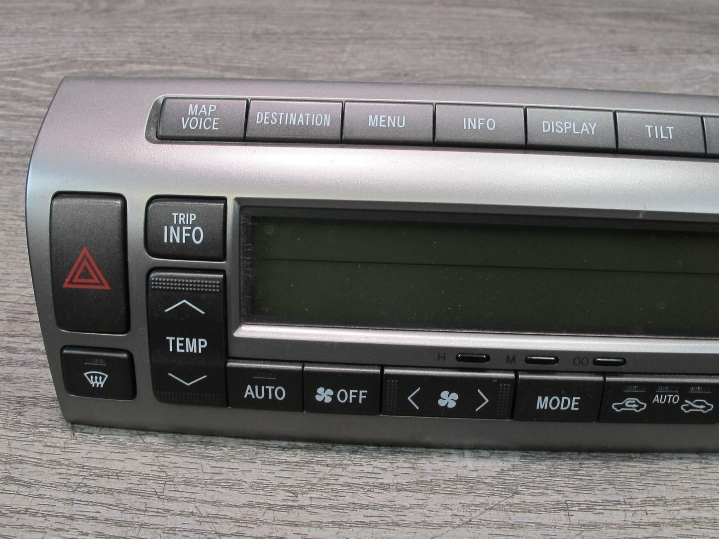 02-08 Lexus Z40 SC430 A/C Heater Climate Control Switch Panel 55900-24260 OEM
