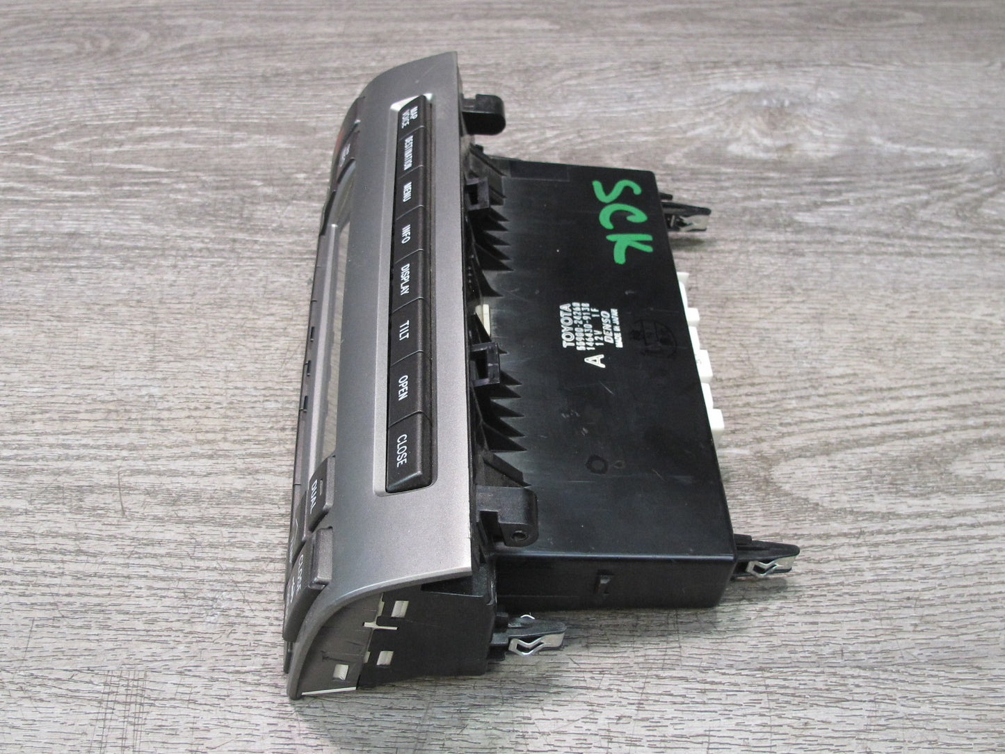 02-08 Lexus Z40 SC430 A/C Heater Climate Control Switch Panel 55900-24260 OEM