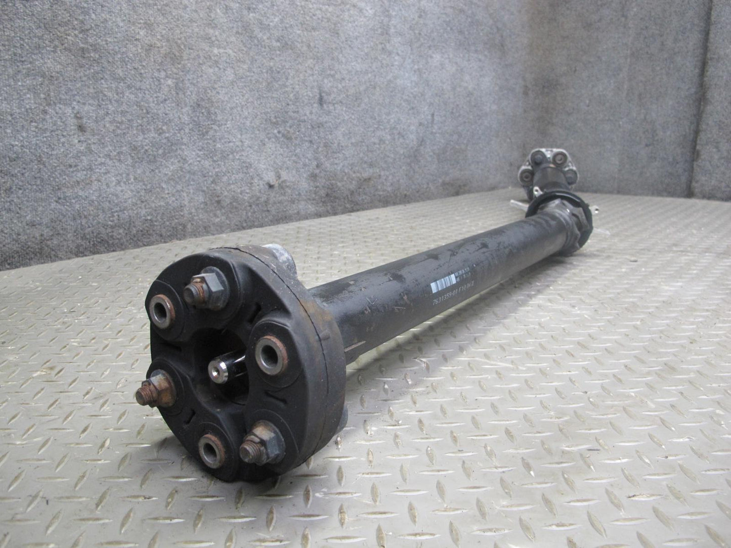12-16 BMW F10 550Xi AWD A/T Rear Drive Shaft Driveshaft 103K Miles 7631359 OEM
