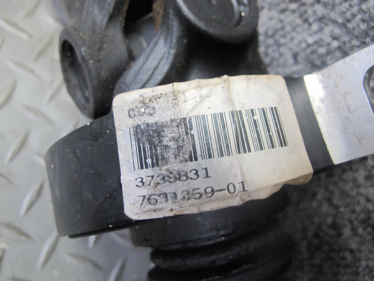 12-16 BMW F10 550Xi AWD A/T Rear Drive Shaft Driveshaft 103K Miles 7631359 OEM