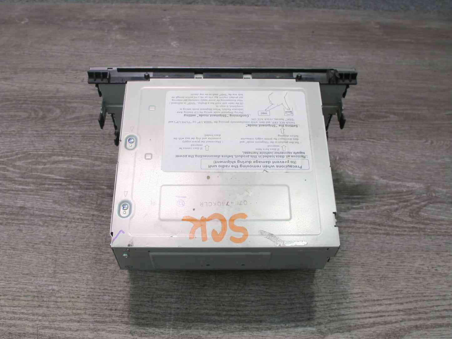 02-05 Lexus Z40 SC430 Radio Stereo Cassette CD Player Changer Head Unit OEM