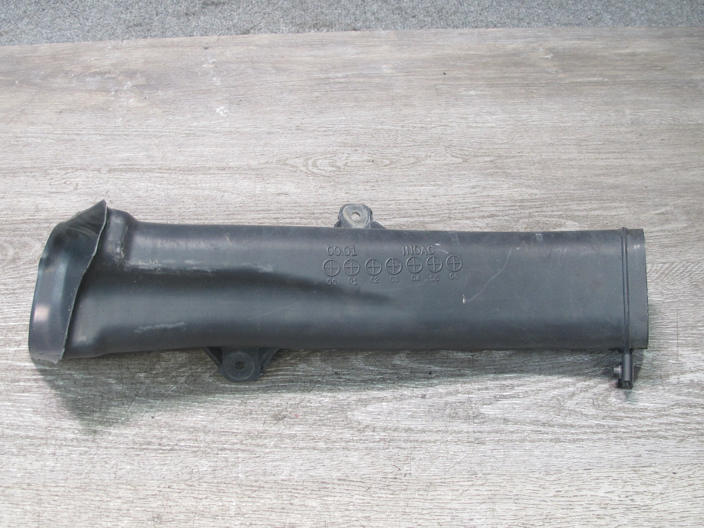 02-05 Lexus Z40 SC430 3UZFE Set of 2 Air Intake Duct Pipe Tube Guide OEM