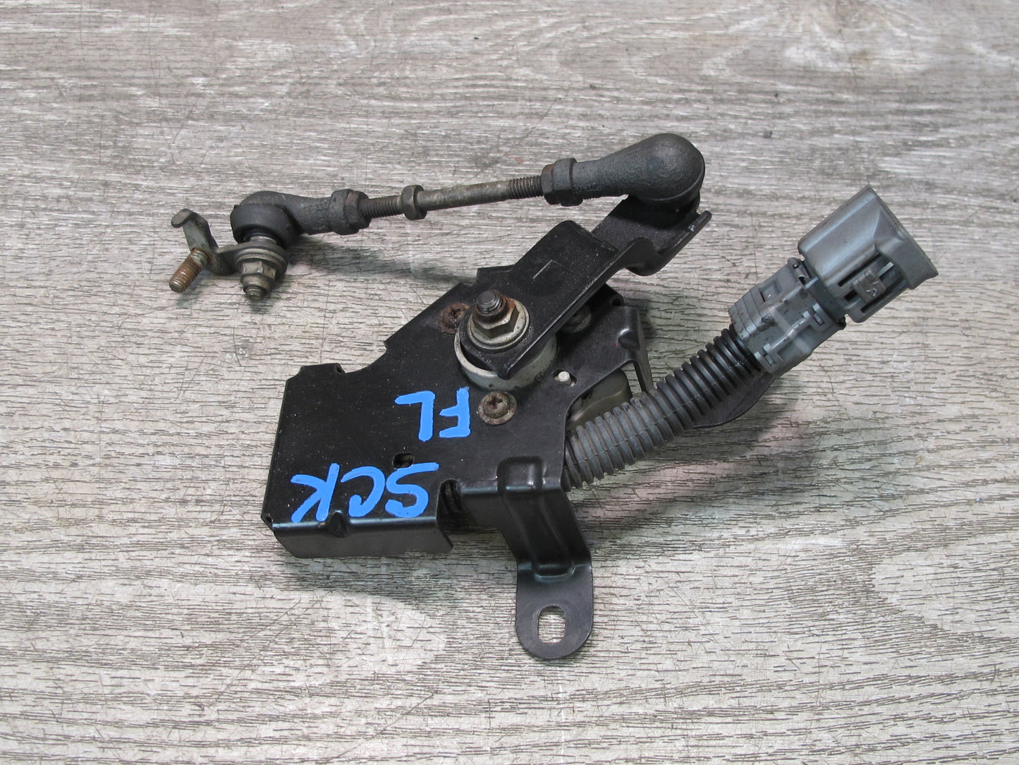 02-10 Lexus Z40 SC430 Front Left Suspension Headlight Height Level Sensor OEM
