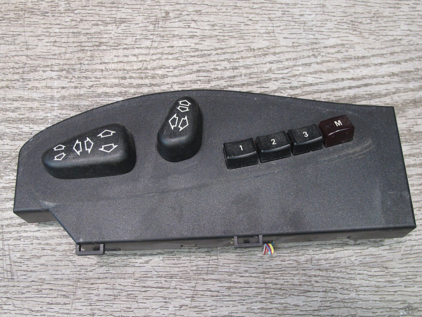 01-06 BMW E46 330ci Convertible Front Left Seat Adjust Control Switch Set OEM