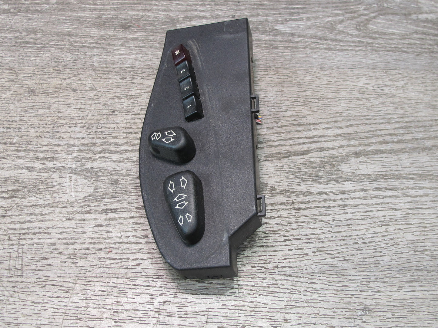 01-06 BMW E46 330ci Convertible Front Left Seat Adjust Control Switch Set OEM