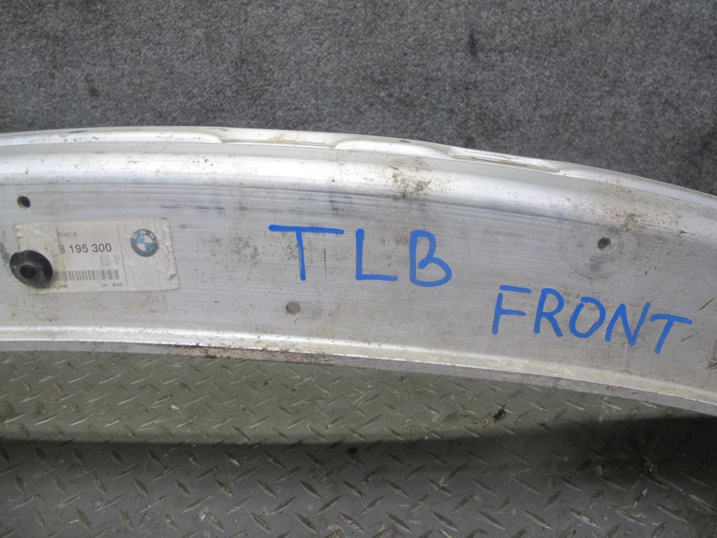 2001-2006 BMW E46 M3 3-SERIES Front Bumper Impact Reinforcement Bar