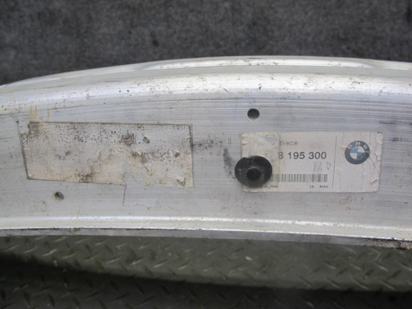 2001-2006 BMW E46 M3 3-SERIES Front Bumper Impact Reinforcement Bar