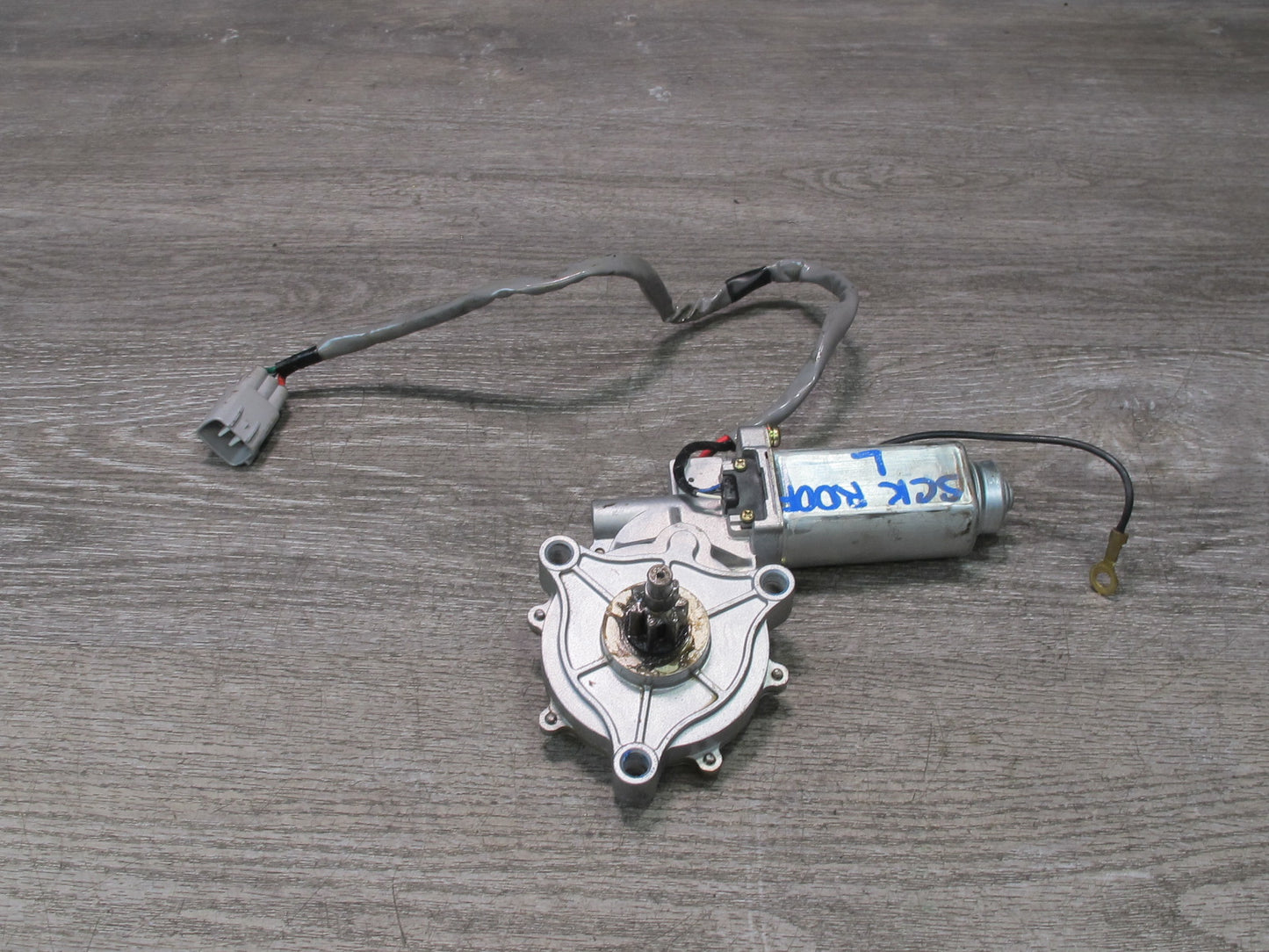 02-10 Lexus Z40 SC430 Convertible TOP Roof Left Hinge Drive Motor OEM