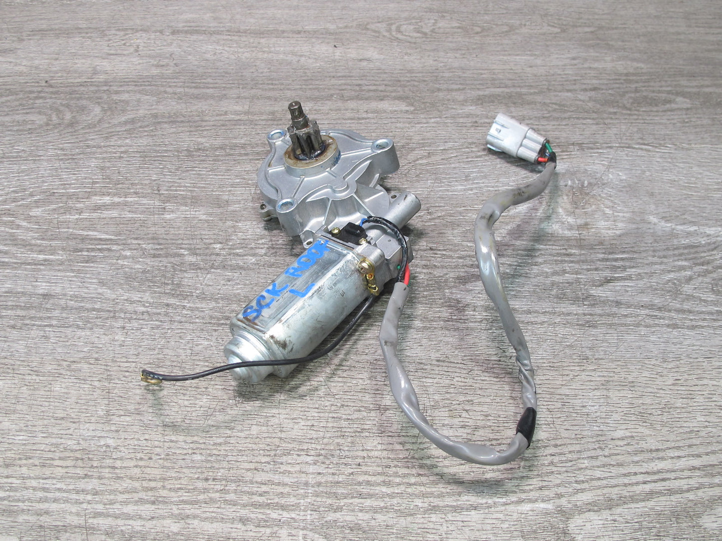 02-10 Lexus Z40 SC430 Convertible TOP Roof Left Hinge Drive Motor OEM