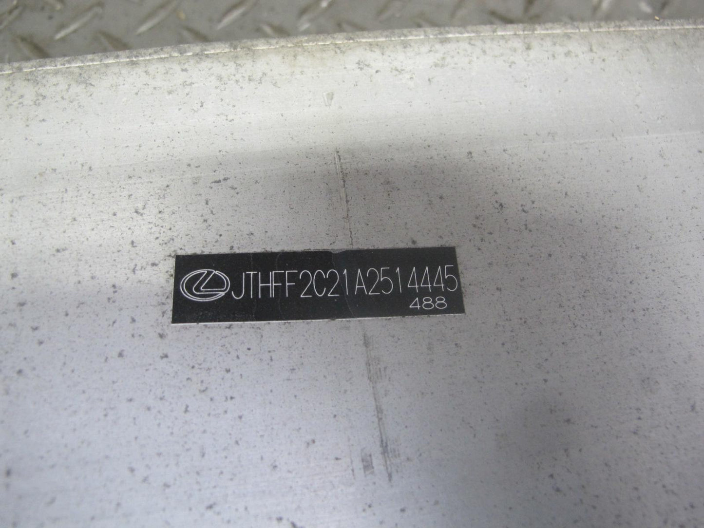 10-13 Lexus IS350 IS250 Convert Front Bumper Impact Reinforcement Bar w Foam OEM