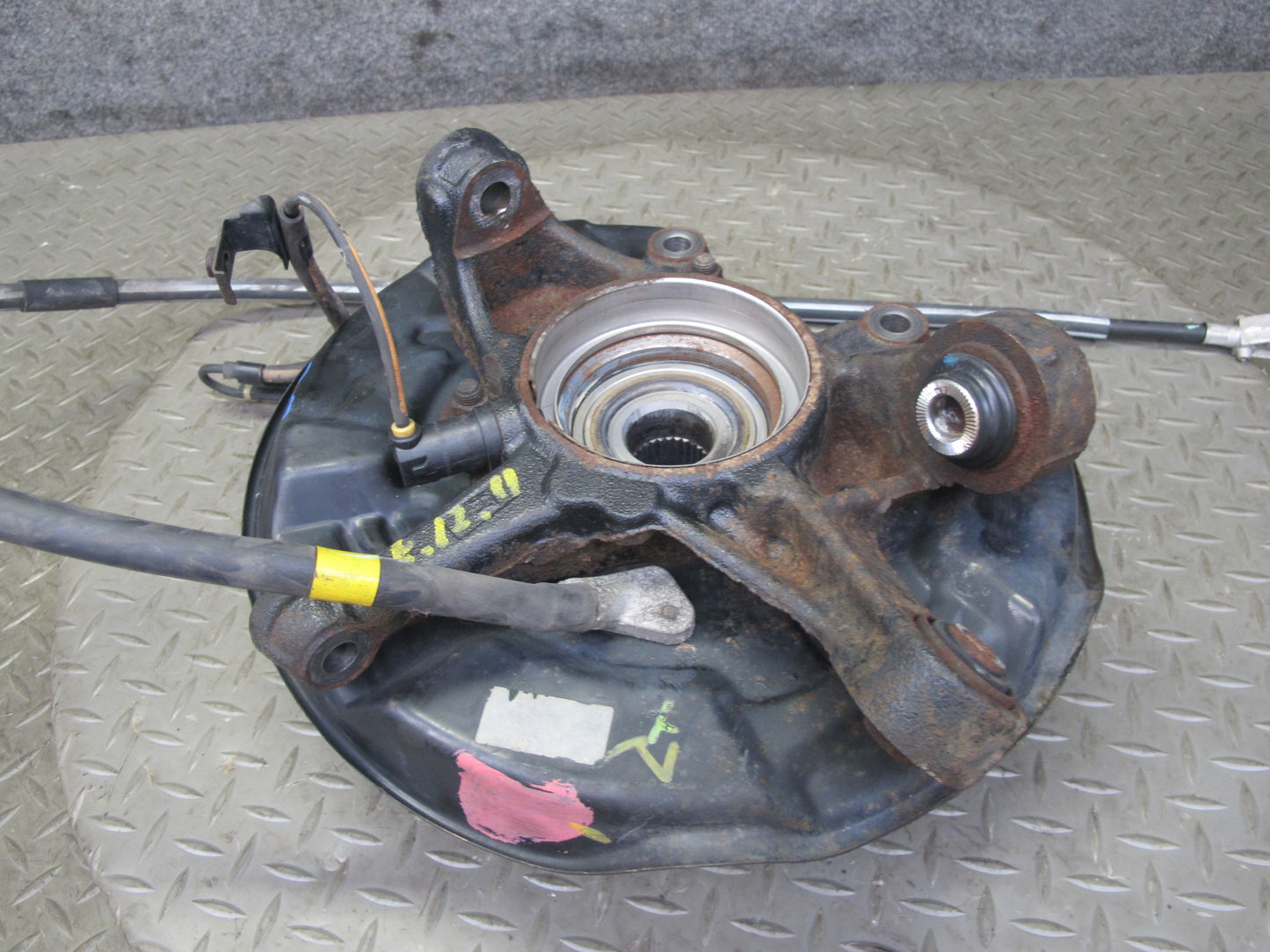02-10 Lexus SC430 Rear Right Side Spindle Knuckle Wheel Hub Bearing OEM