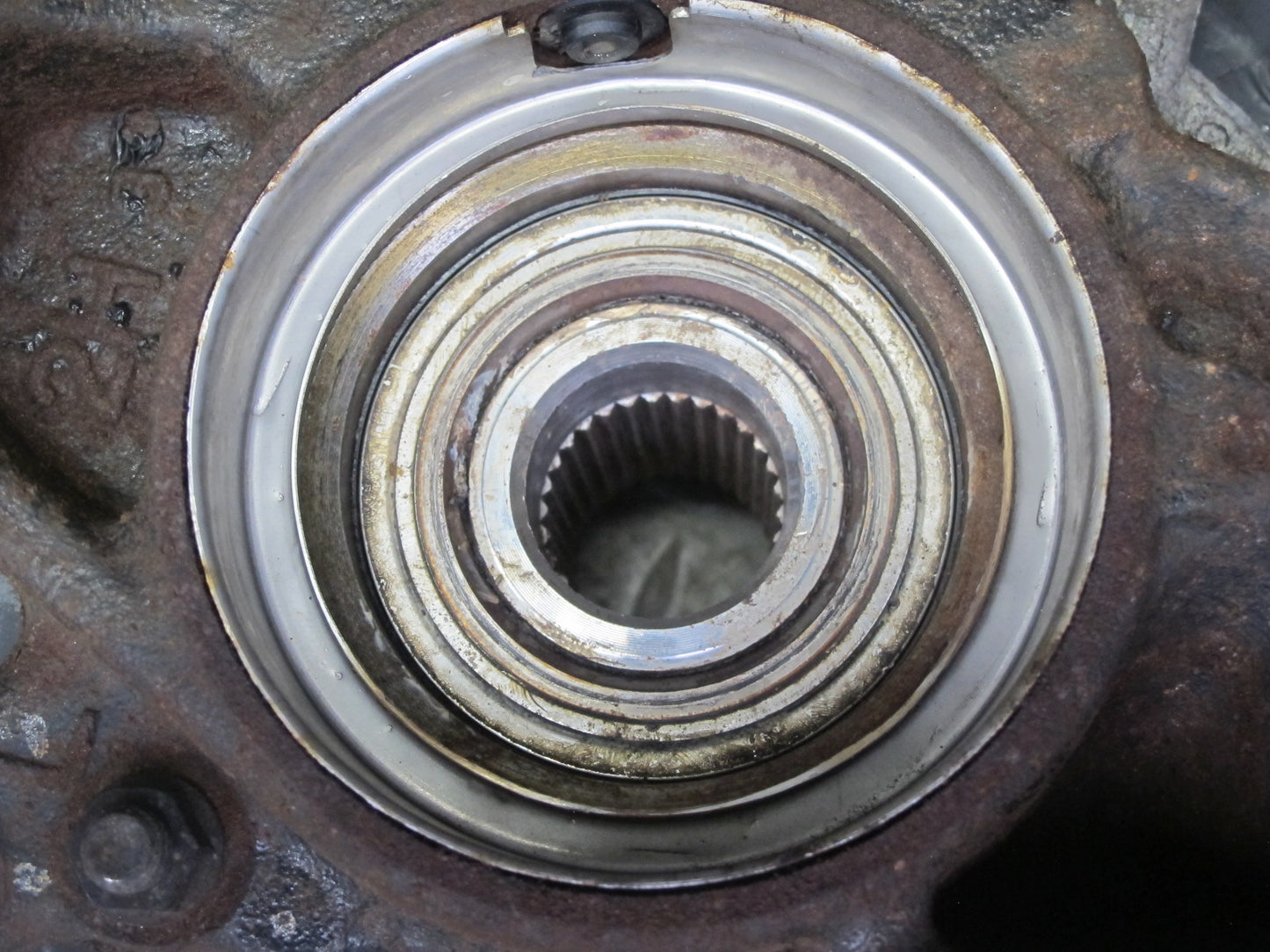 02-10 Lexus SC430 Rear Left Driver Side Spindle Knuckle Wheel Hub Bearing OEM