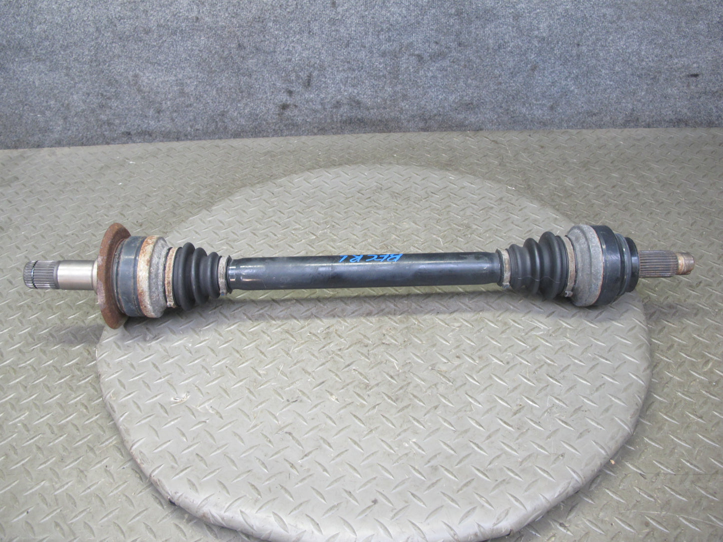11-16 BMW F10 550I AWD Rear Left Axle Shaft 103K Miles 7581015 OEM