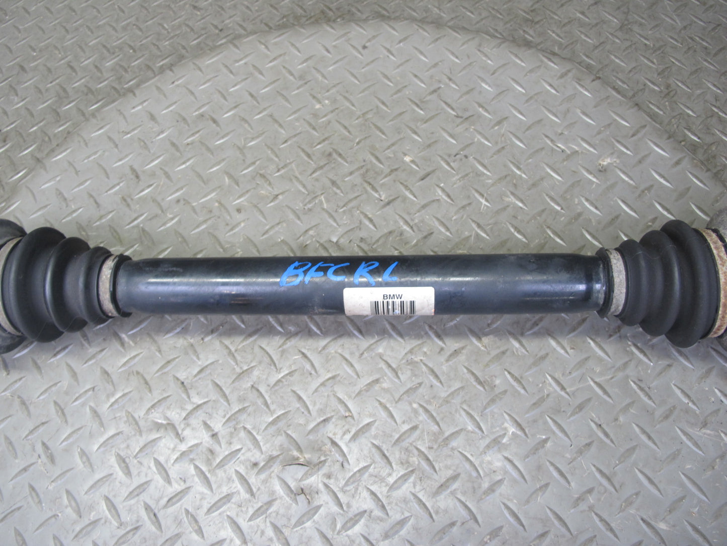 11-16 BMW F10 550I AWD Rear Left Axle Shaft 103K Miles 7581015 OEM