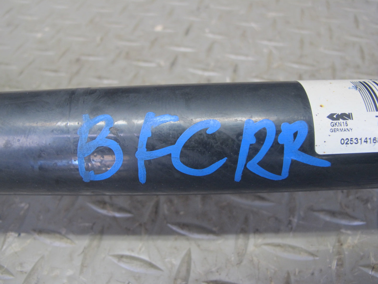 11-16 BMW F10 550I AWD Rear Right Axle Shaft 103K Miles 7581016 OEM