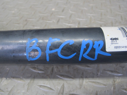 11-16 BMW F10 550I AWD Rear Right Axle Shaft 103K Miles 7581016 OEM