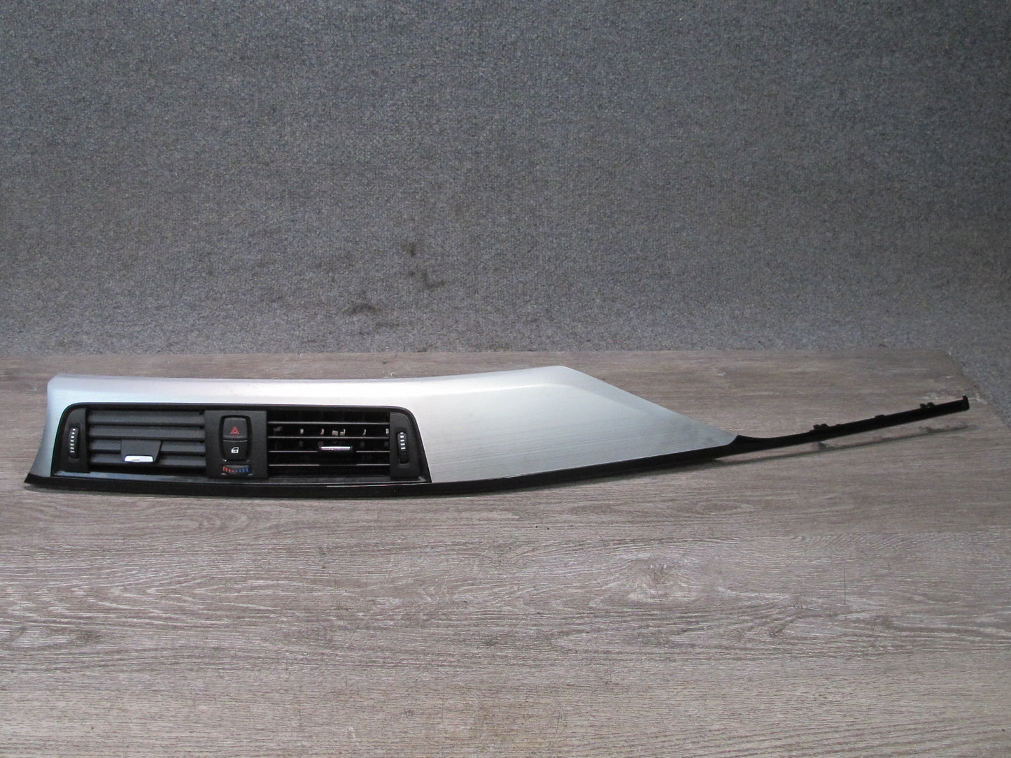 12-15 BMW F30 328i 335i Dash Door Interior Trim Bezel Panel Aluminium Set OEM