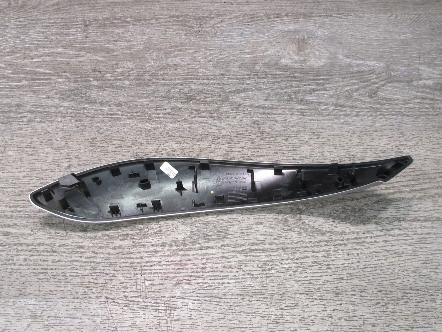 12-15 BMW F30 328i 335i Dash Door Interior Trim Bezel Panel Aluminium Set OEM