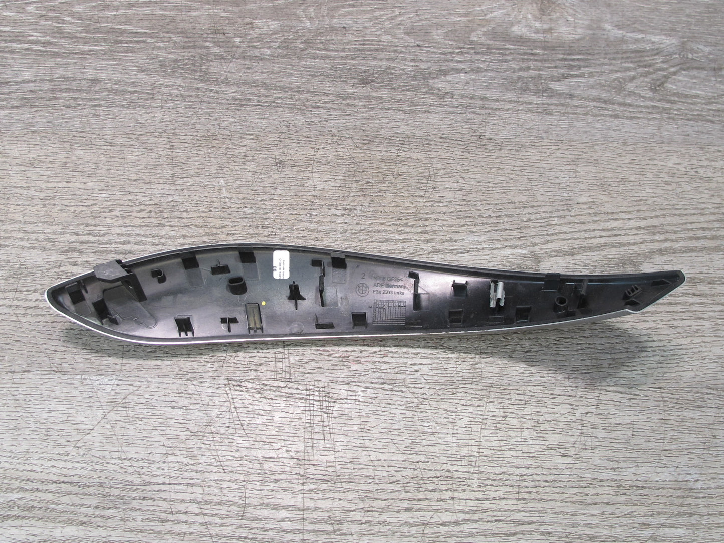 12-15 BMW F30 328i 335i Dash Door Interior Trim Bezel Panel Aluminium Set OEM