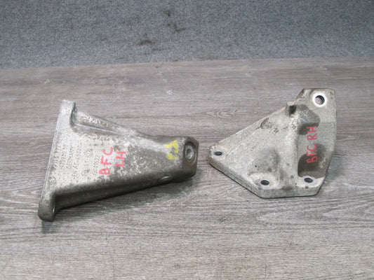 11-16 BMW F02 F12 F10 550I N63 AWD Left & Right Engine Mount Bracket Set OEM