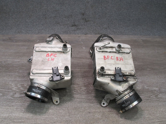 11-16 BMW F12 F13 F01 F10 550i N63 Left & Right Turbocharger Intercooler Set OEM