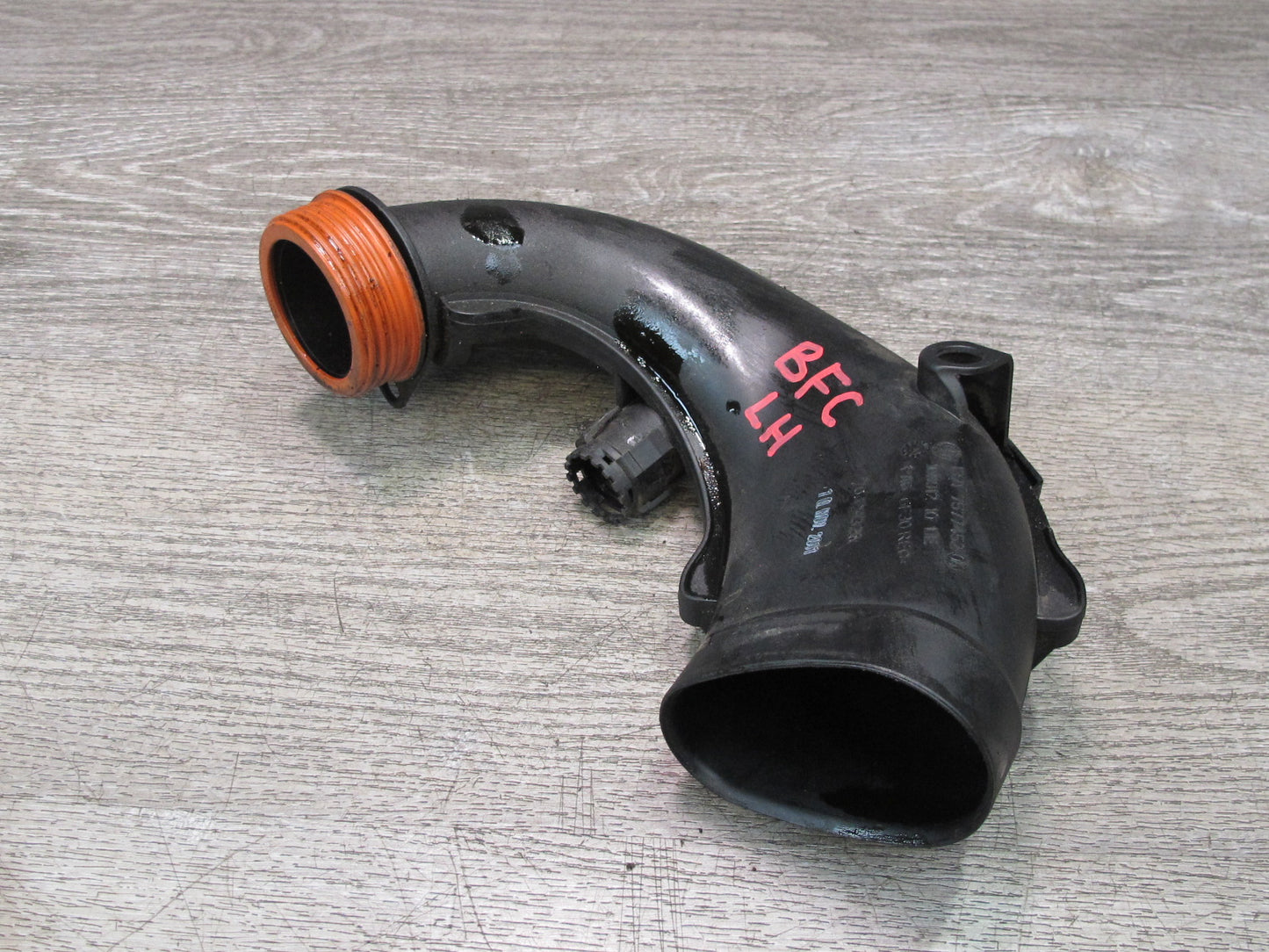 11-16 BMW F12 F10 550I 4.4L N63 Engine Left Side Air Intake Pipe Duct Tube OEM