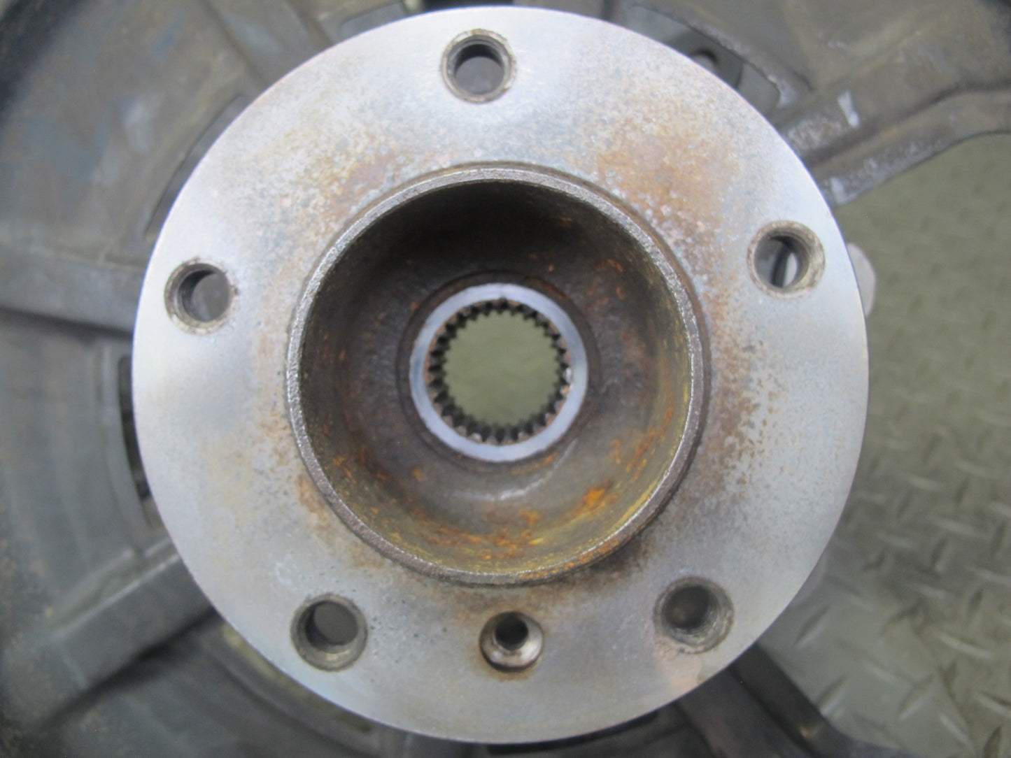 09-16 BMW E89 Z4 Rear Right Spindle Knuckle Wheel Hub Trailing Arm 105K Mile OEM