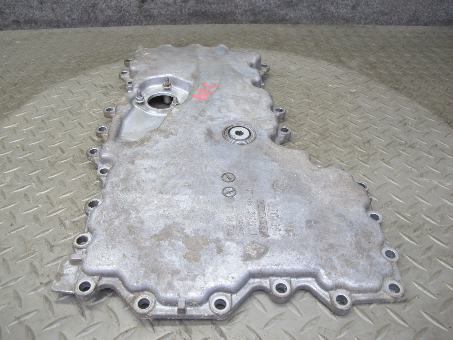 11-16 BMW F07 F12 F13 F10 550i N63 4.4L AWD Engine Motor Lower Oil Pan 103K OEM