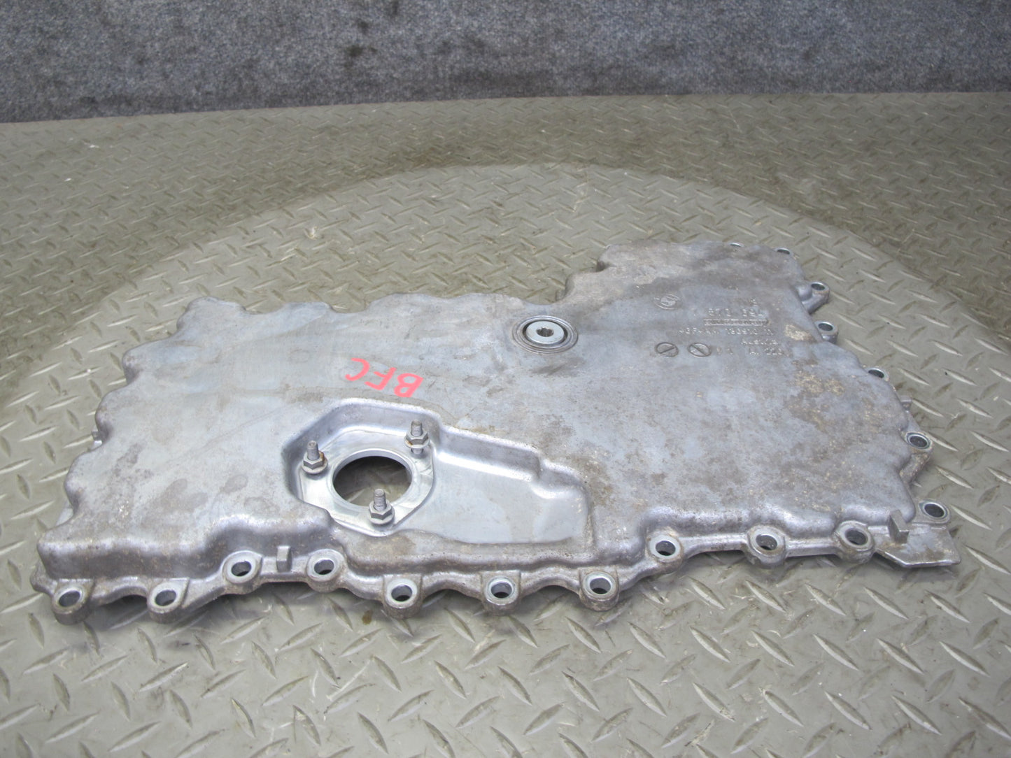 11-16 BMW F07 F12 F13 F10 550i N63 4.4L AWD Engine Motor Lower Oil Pan 103K OEM