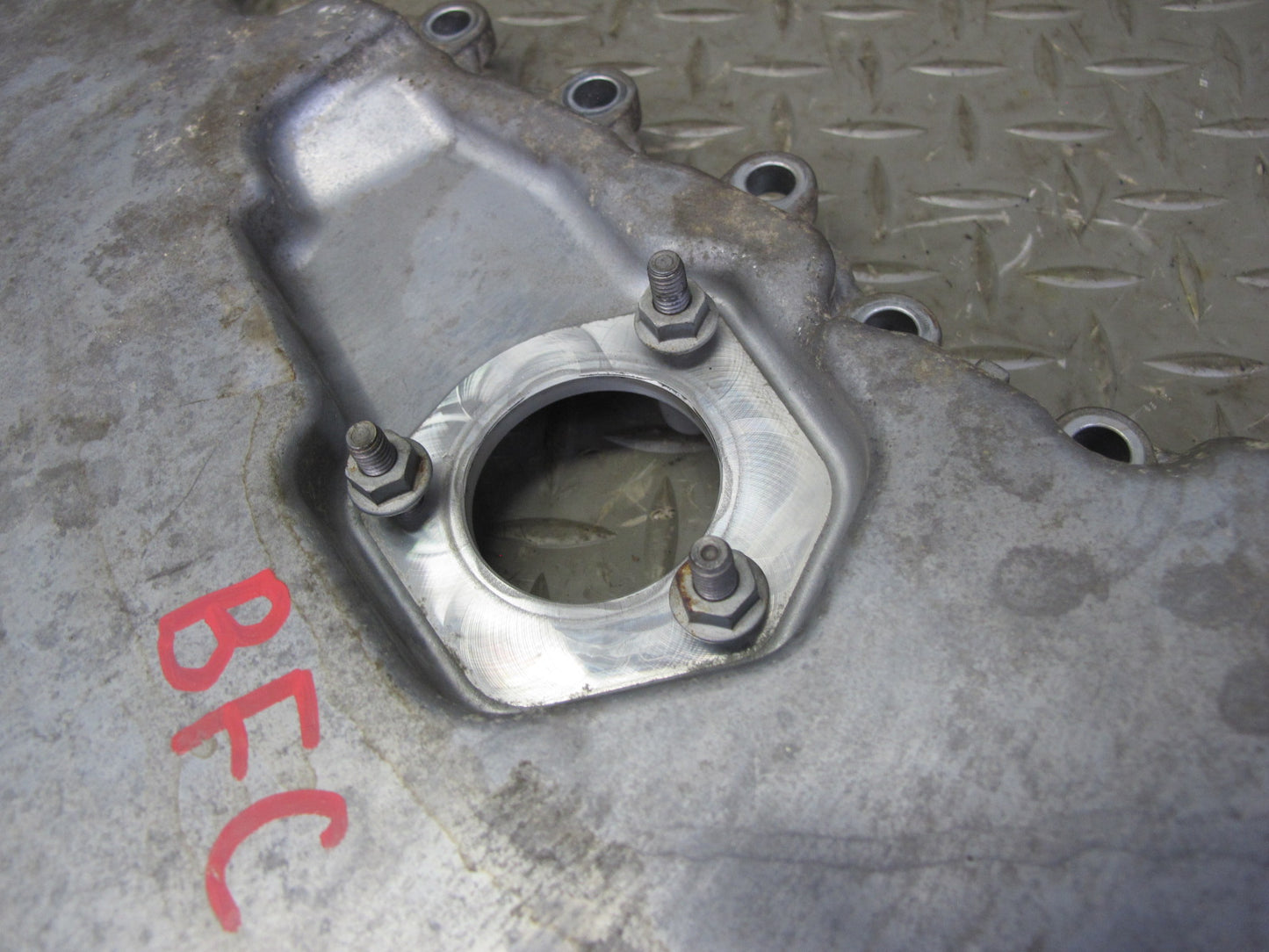 11-16 BMW F07 F12 F13 F10 550i N63 4.4L AWD Engine Motor Lower Oil Pan 103K OEM