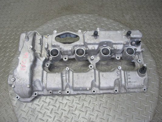 11-13 BMW F07 F12 F10 550I N63 Left Engine Cylinder Head Valve Cover 103K OEM