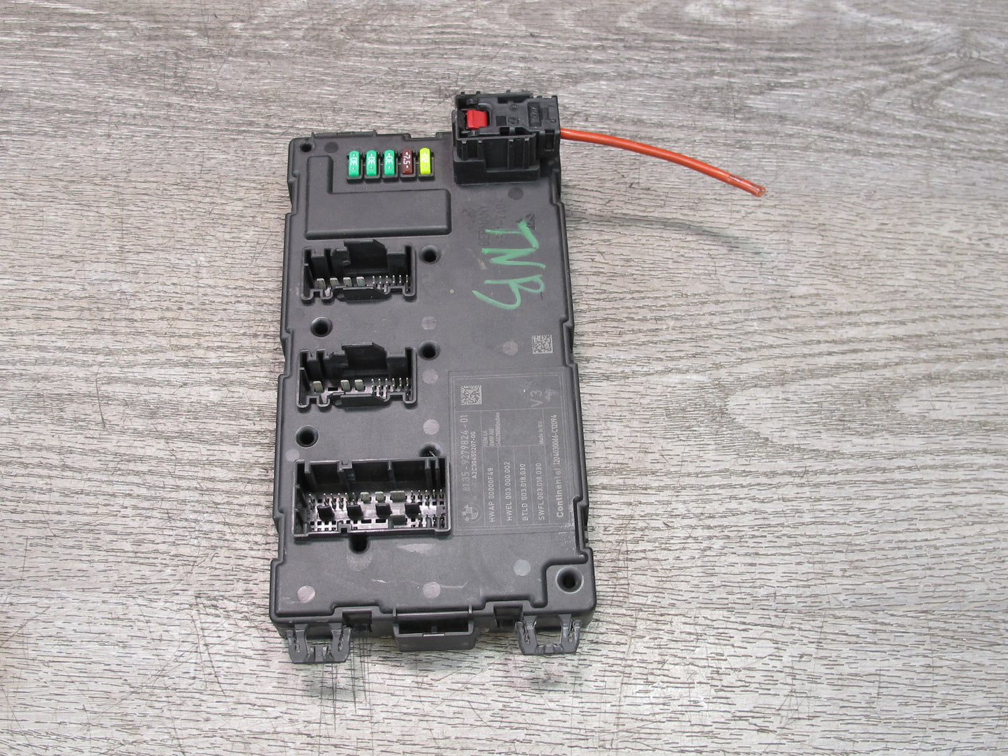 09-16 BMW E89 Z4 Rear Body Control Module Unit BCM BCU 9279824 OEM
