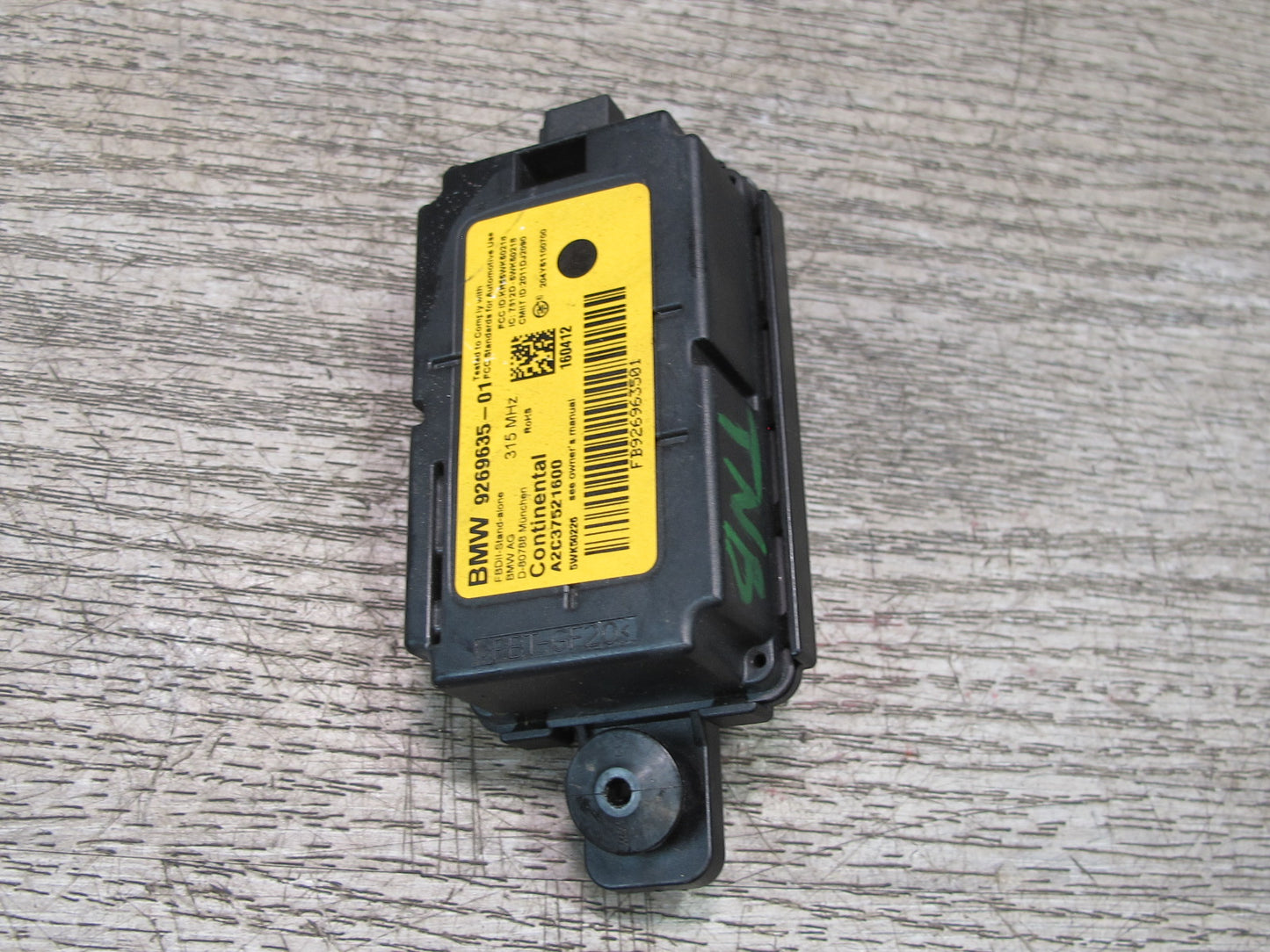 12-16 BMW F30 F31 F34 328i 335i Radio Remote Control Receiver Module 9269635 OEM