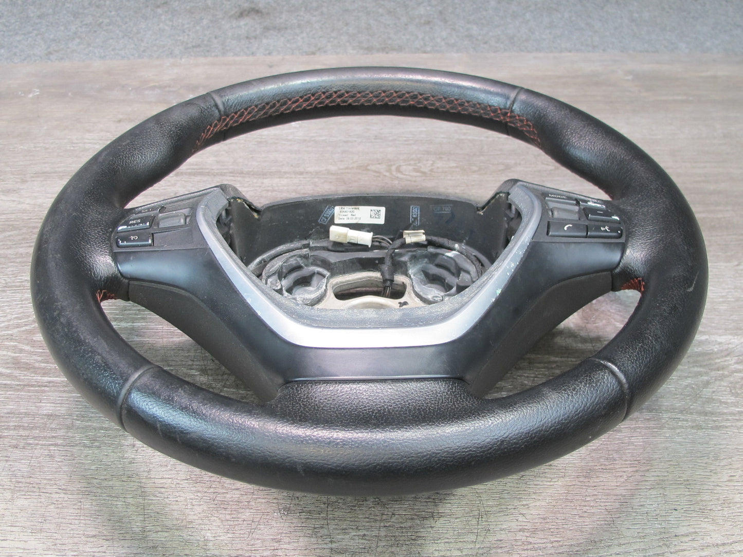 12-16 BMW F30 F31 F32 F33 F34 328i 335i Leather Steering w Controls OEM