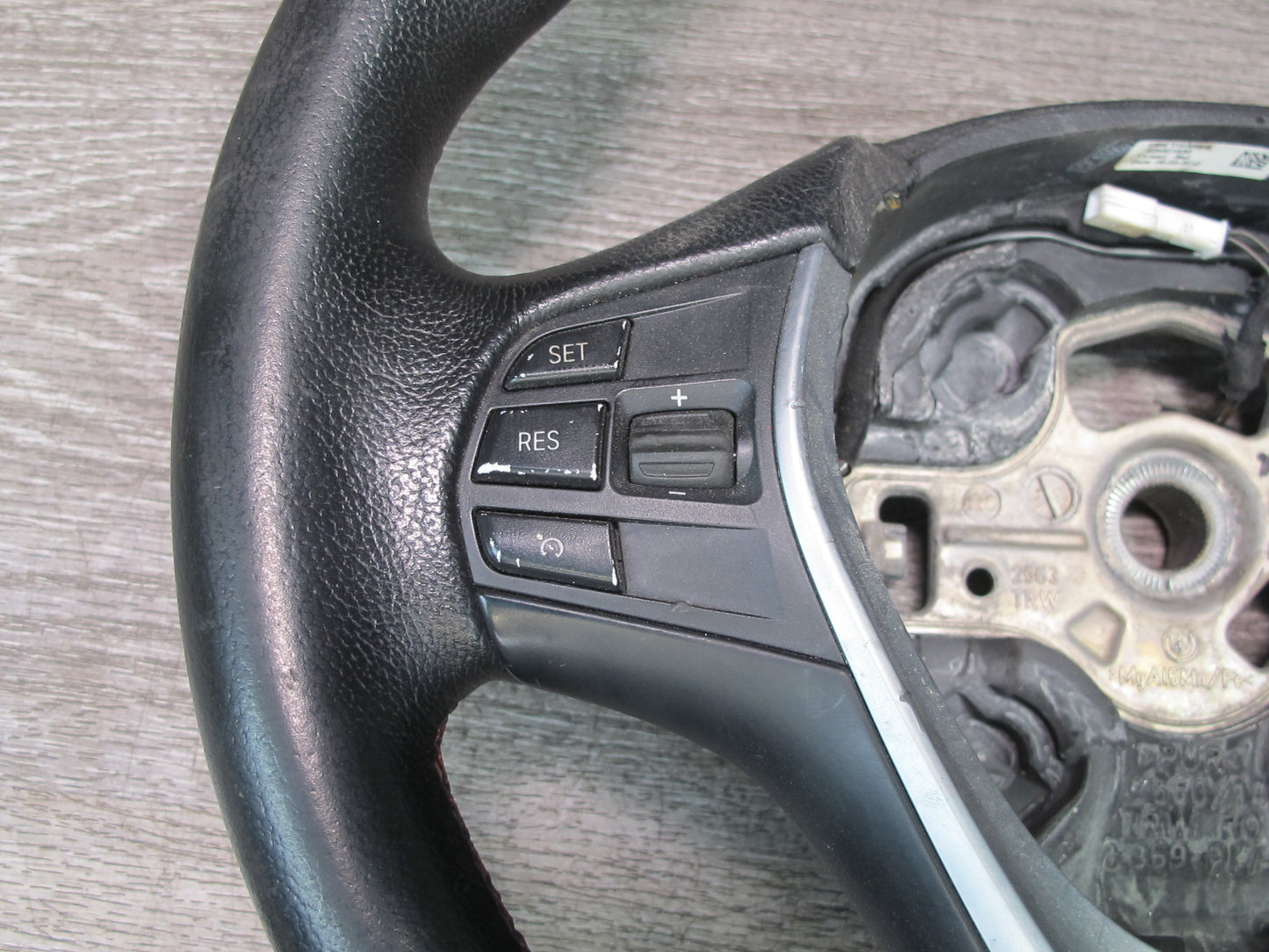 12-16 BMW F30 F31 F32 F33 F34 328i 335i Leather Steering w Controls OEM