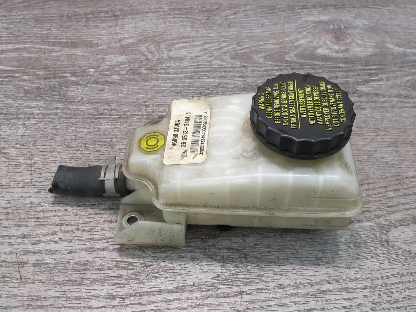 2014-2020 Infiniti QX60 Brake Master Cylinder Fluid Reservoir Tank 46090 3JV0A