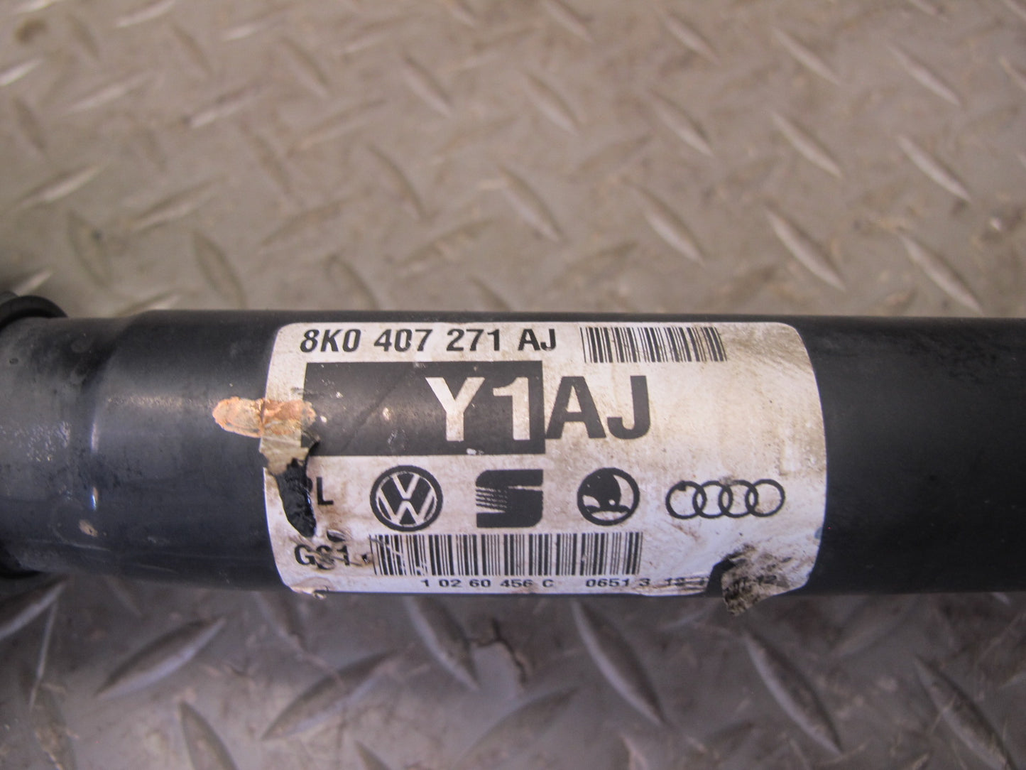 10-16 Audi S5 S4 Front Left or Right Axle Shaft 8K0407271AJ OEM